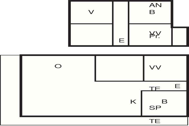 4 star holiday home in Løkken-Floor plan