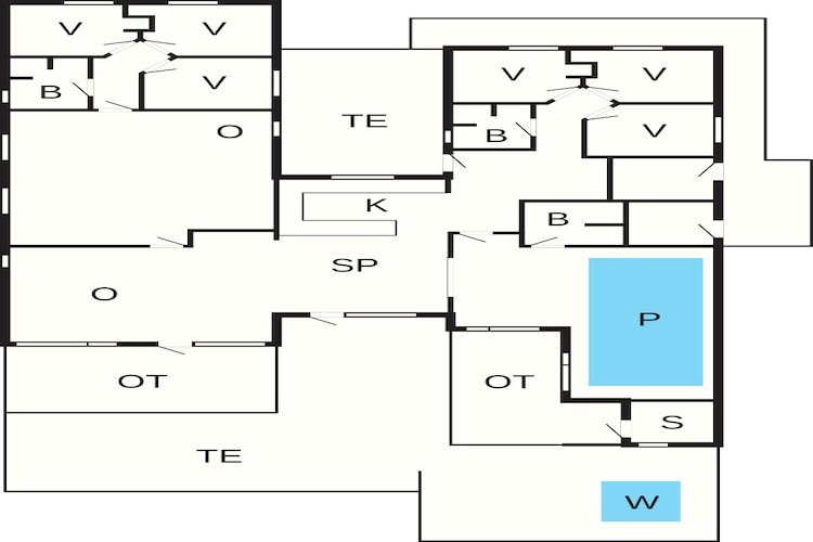5 sterren vakantie huis in Otterup - Plattegrond