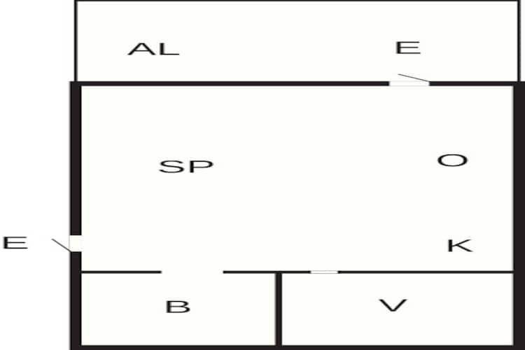 Maison de vacances pour 4 a FÄRJESTADEN-Plan d'étage