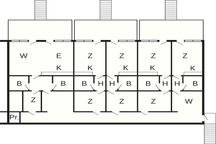 16 Personen vakantie huis in Højer-Plattegrond