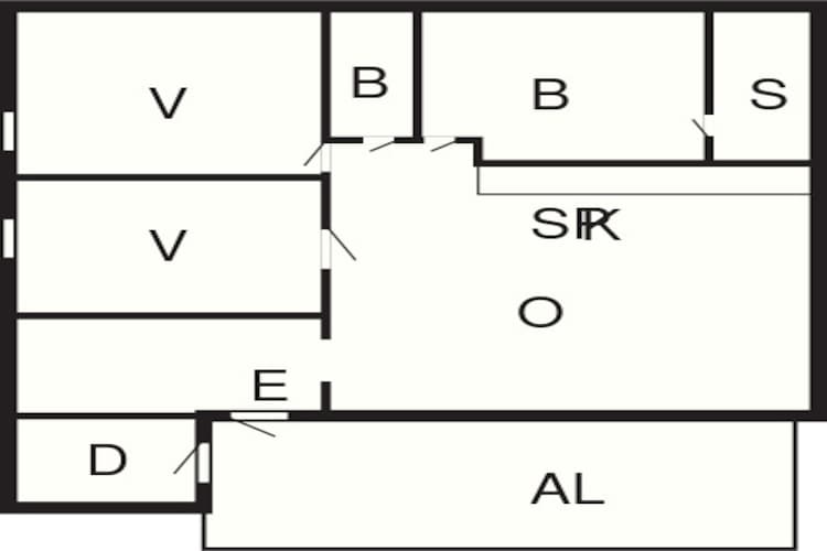 Maison de vacances pour 7 a Sälen-Plan d'étage