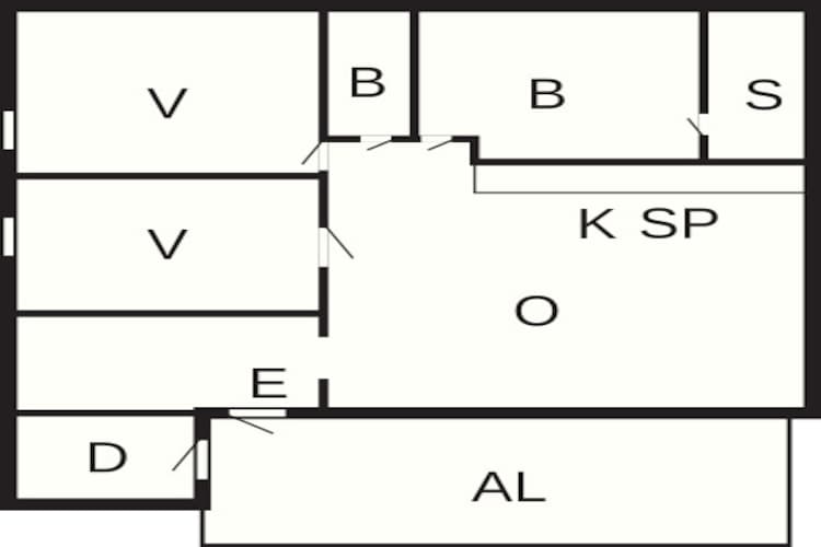 7 Personen vakantie huis in Sälen-Plattegrond