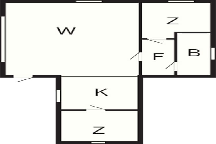 Maison de vacances pour 4 a EIDSVÅG-Plan d'étage