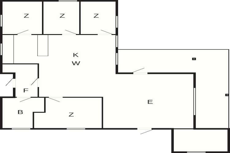 Sfeervolle retraite in Lokken -- By Traum Ferienwohnungen-Plattegrond