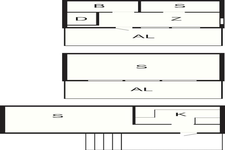 Sommarstuga Grand-Plattegrond