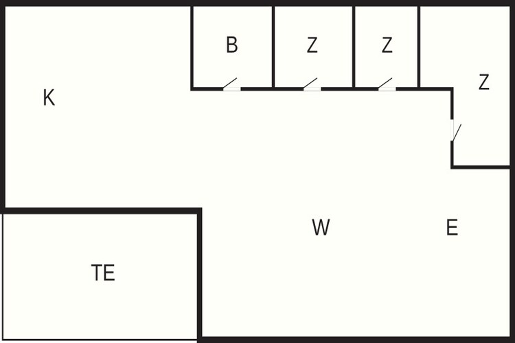 5-sterren vakantiehuis in Mastrand-Plattegrond