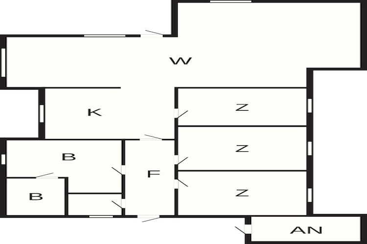 4 sterren vakantie huis in Fårvang-Plattegrond