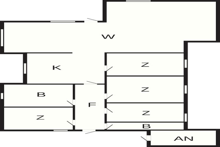 4 sterren vakantie huis in Fårvang - Plattegrond
