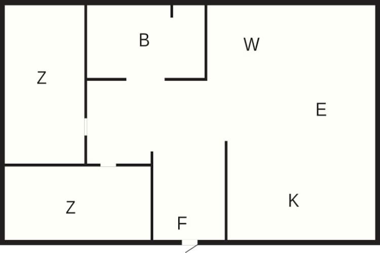 4 Personen vakantie huis in FIGEHOLM-Plattegrond