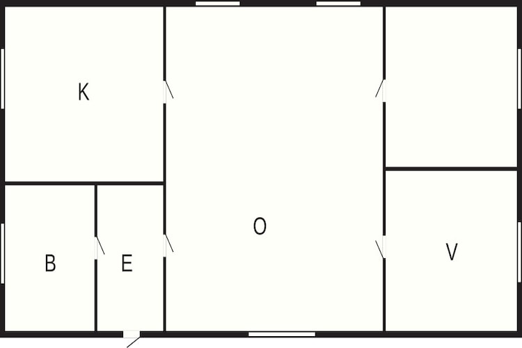 4 Sterne Ferienhaus in Hovborg-Grundriss