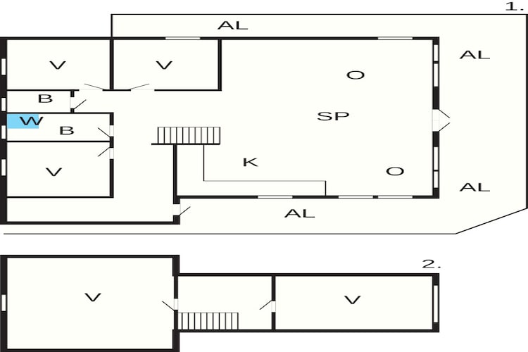 10 Personen vakantie huis in Treungen-Plattegrond
