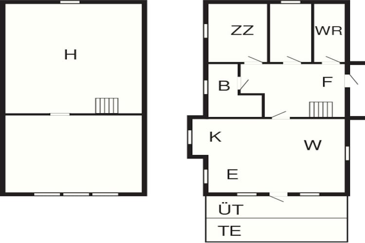 Maison de vacances pour 6 a Averøya-Plan d'étage