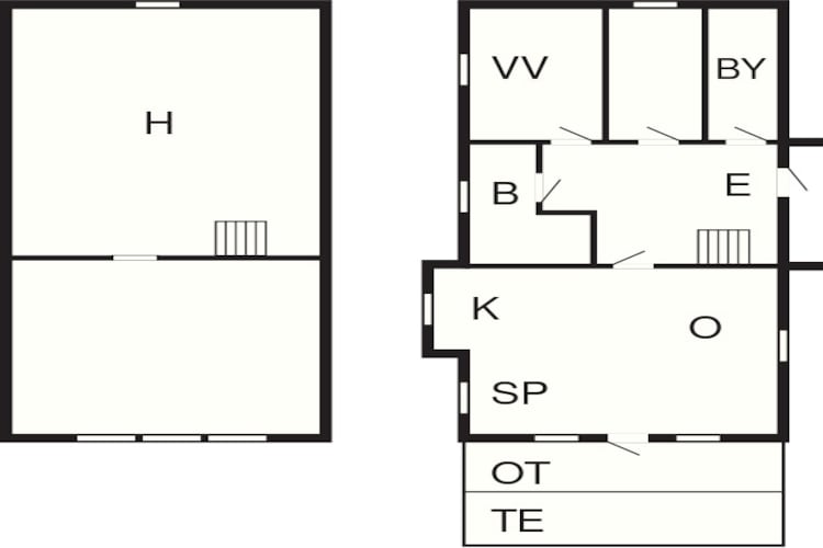 Maison de vacances pour 6 a Averøya-Plan d'étage