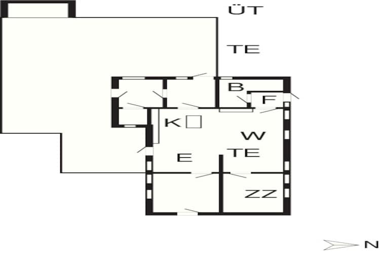 4 Sterne Ferienhaus in Læsø-Grundriss