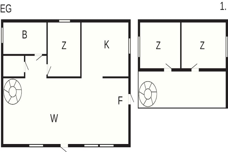 4 sterren vakantie huis in Gotlands Tofta - Plattegrond