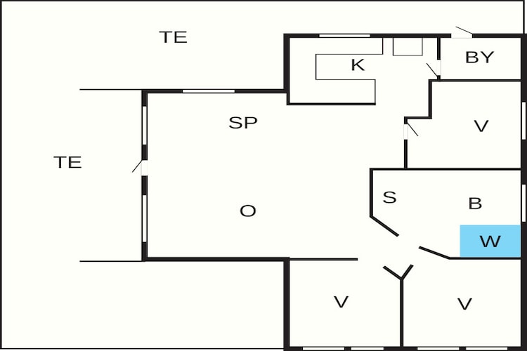 4 sterren vakantie huis in Sydals-Plattegrond