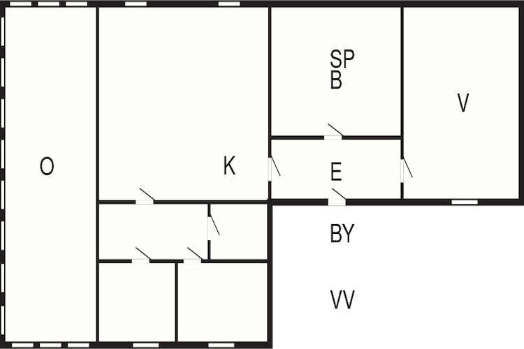 4 etoiles maison de vacances a Assens-Plan d'étage