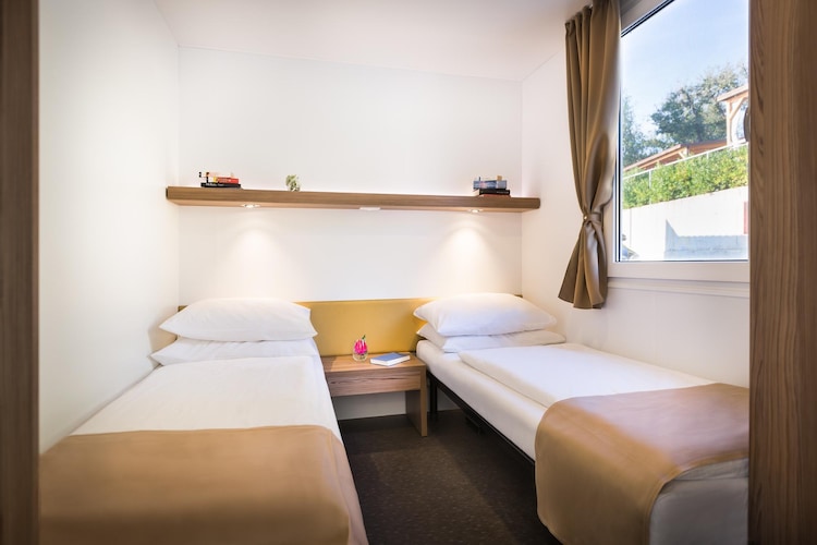 Aminess ATEA Camping Resort - Njivice - AMBER LUXURY Holiday home 5 Pers 40m2-Schlafzimmer