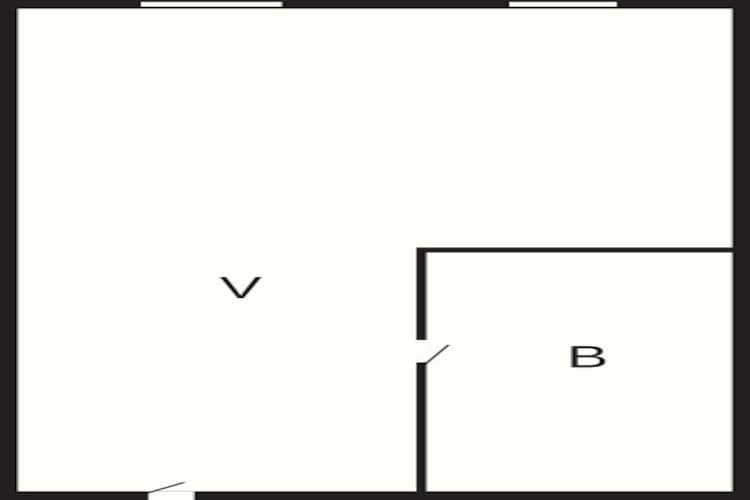 Dobbeltværelse 2personers 15m²-Floor plan