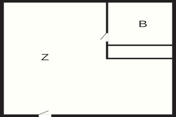 Dobbeltværelse handicapvenligt 29m²-Floor plan
