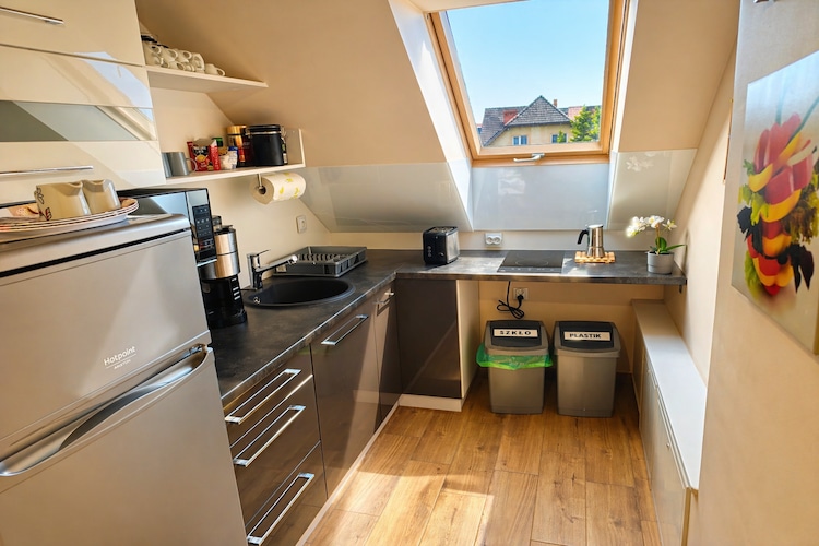 Komfortowy apartament dla 9 osób Międzywodzie II piętro - Keuken