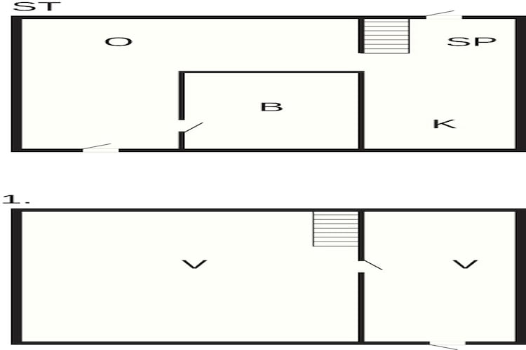 5 sterren vakantie huis in Liseleje - Plattegrond