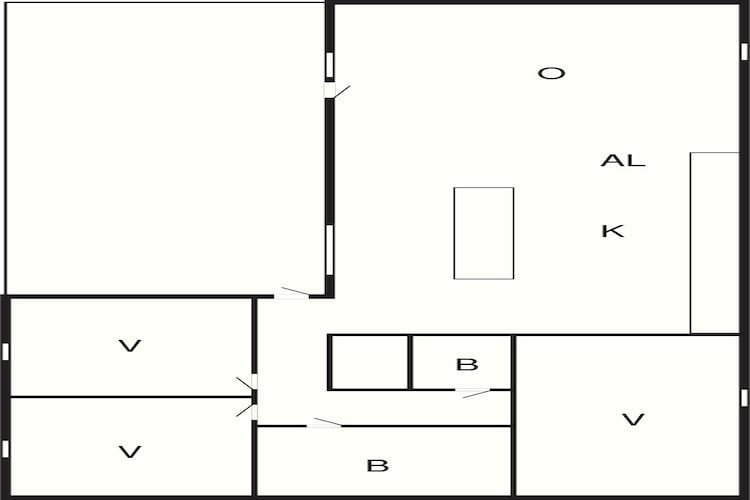 4 star holiday home in Molkom-Floor plan