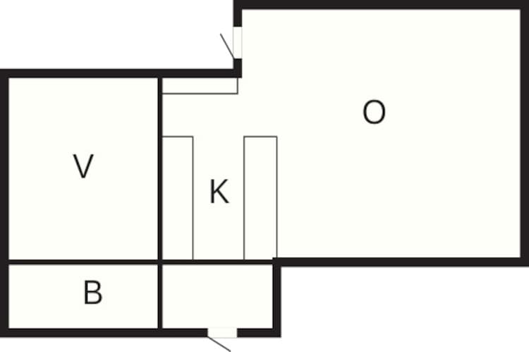 4 Personen vakantie huis in Vordingborg-Plattegrond