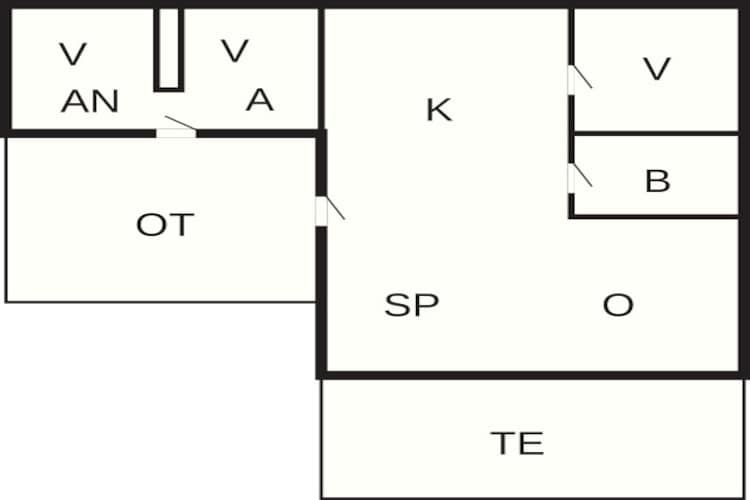 6 Personen vakantie huis in Hadsund-Plattegrond