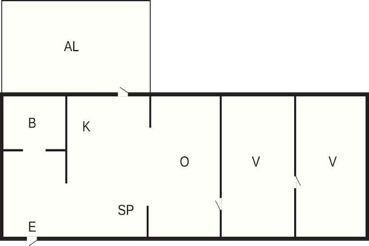 5 Personen vakantie huis in Mörbylånga-Plattegrond