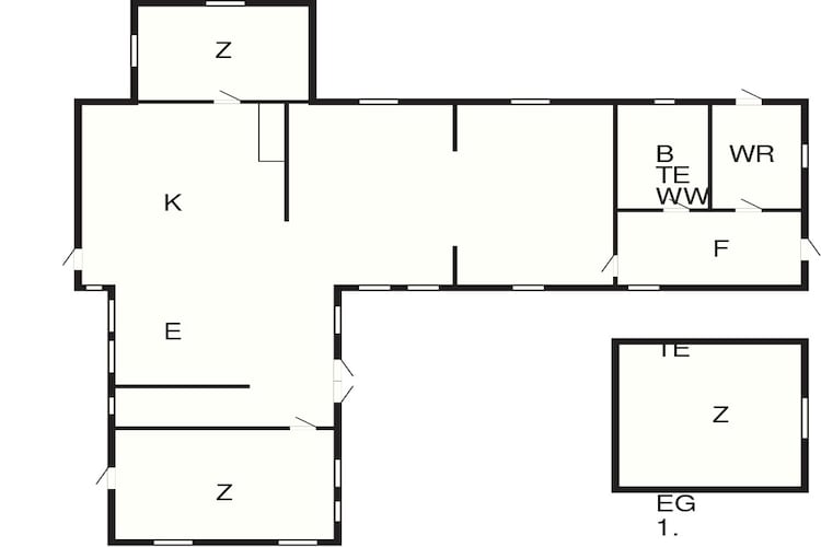4 Sterne Ferienhaus in Åsa-Grundriss