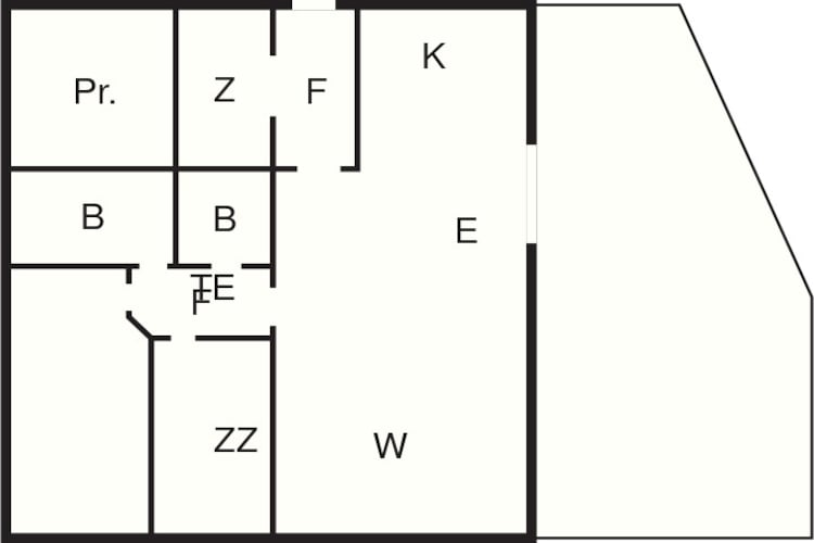 4 star holiday home in HOVDEN-Floor plan