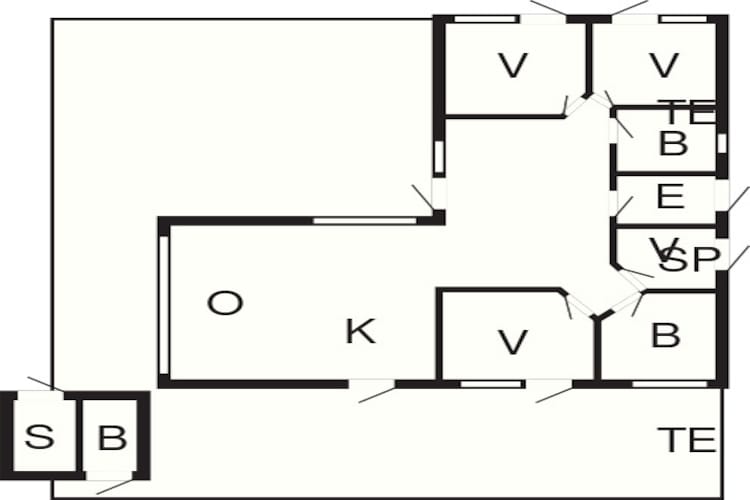 5 star holiday home in Hadsund-Floor plan