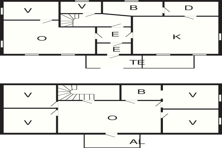 12 person holiday home in Vevelstad-Floor plan
