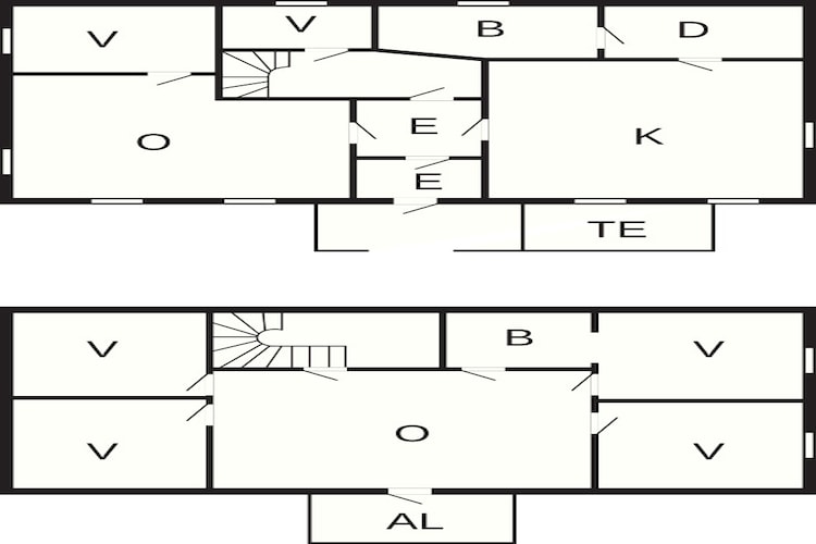 12 Personen vakantie huis in Vevelstad-Plattegrond