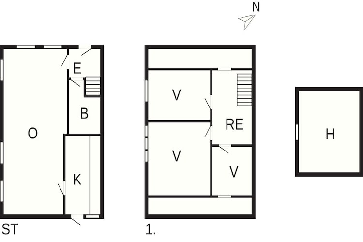 6 Personen vakantie huis in Marstal-Plattegrond