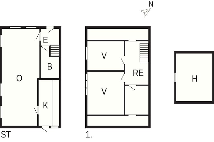 6 Personen vakantie huis in Marstal - Plattegrond