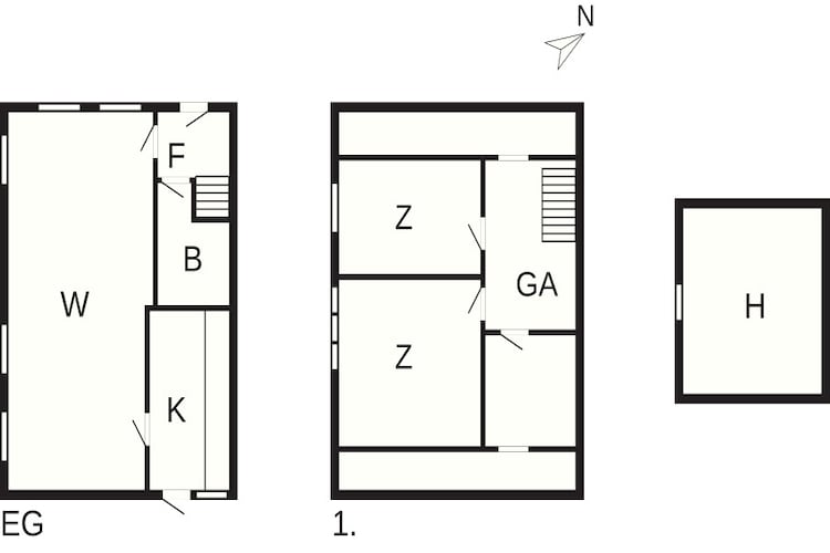 6 Personen vakantie huis in Marstal - Plattegrond