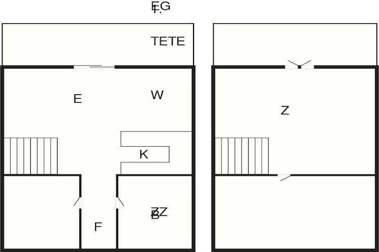 4 Sterne Ferienhaus in Rudkøbing-Grundriss