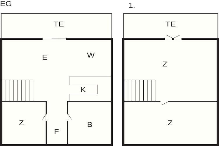 4 sterren vakantie huis in Rudkøbing-Plattegrond