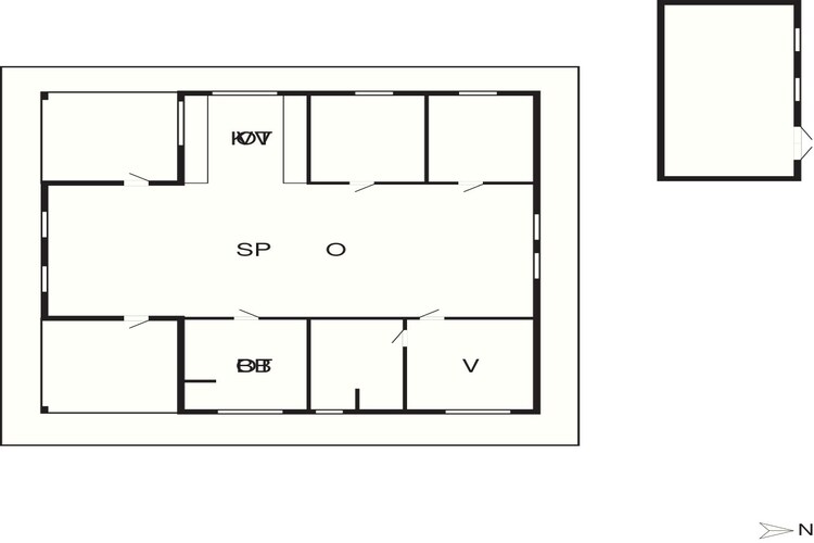 4 sterren vakantie huis in Fårvang-Plattegrond