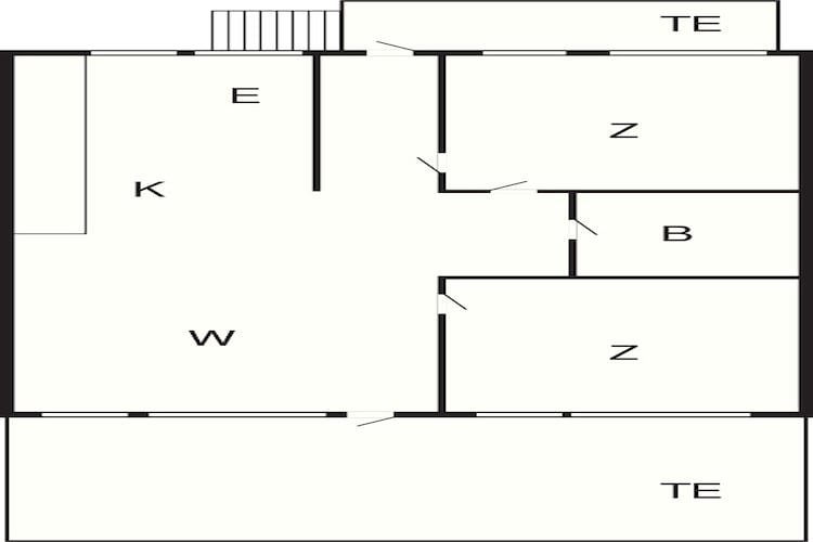 4 Sterne Ferienhaus in Aabenraa-Grundriss