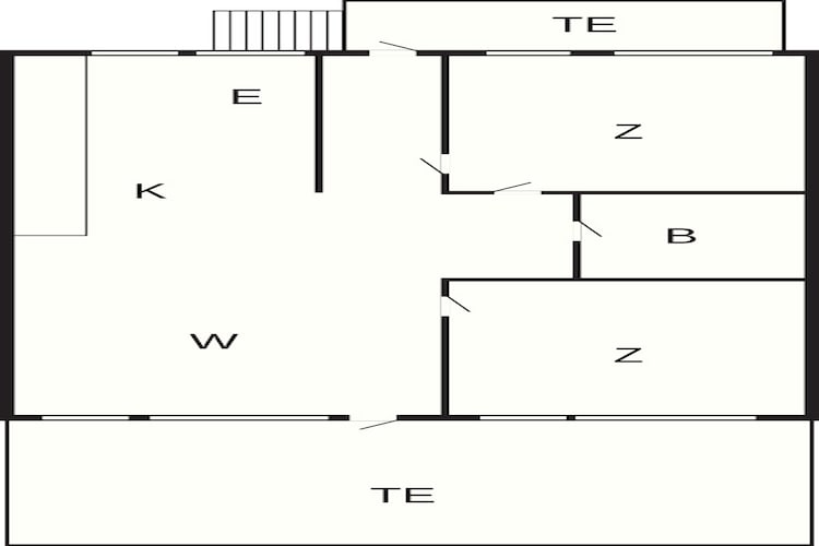 4 star holiday home in Aabenraa-Floor plan