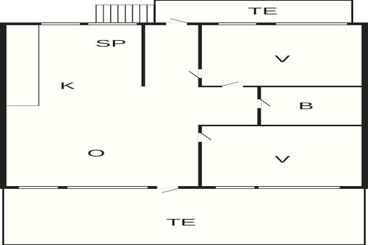 4 star holiday home in Aabenraa-Floor plan