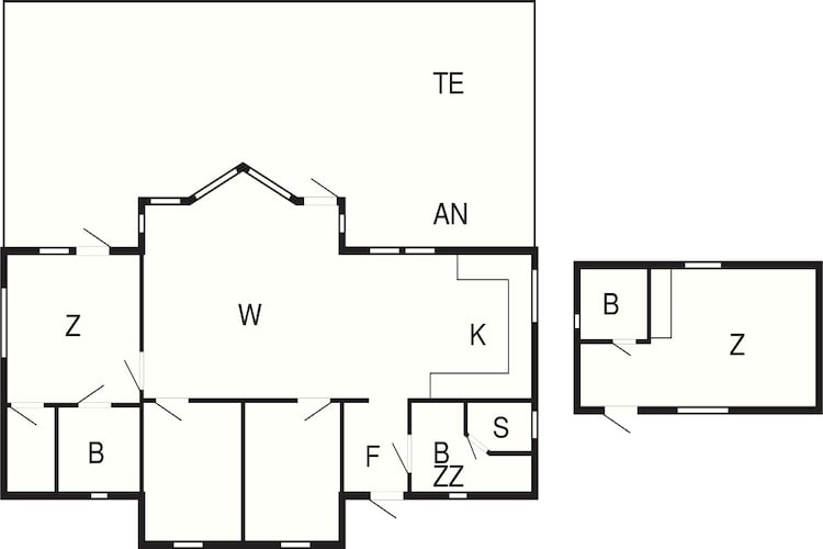 5 star holiday home in Ljugarn-Floor plan