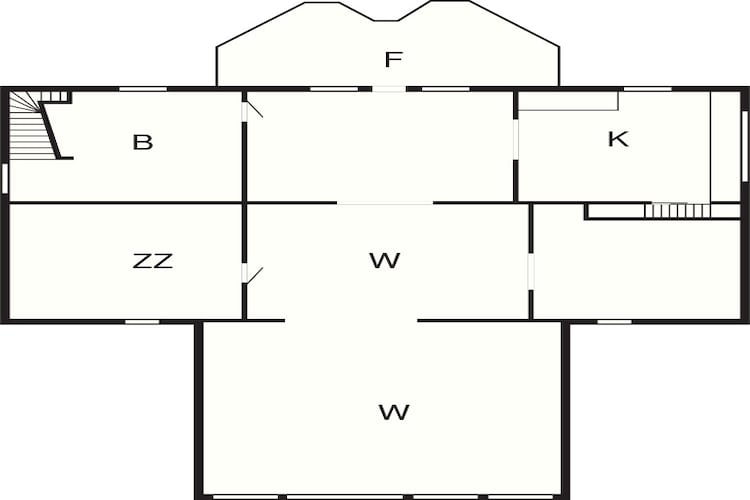 5 star holiday home in SKYLLBERG-Floor plan