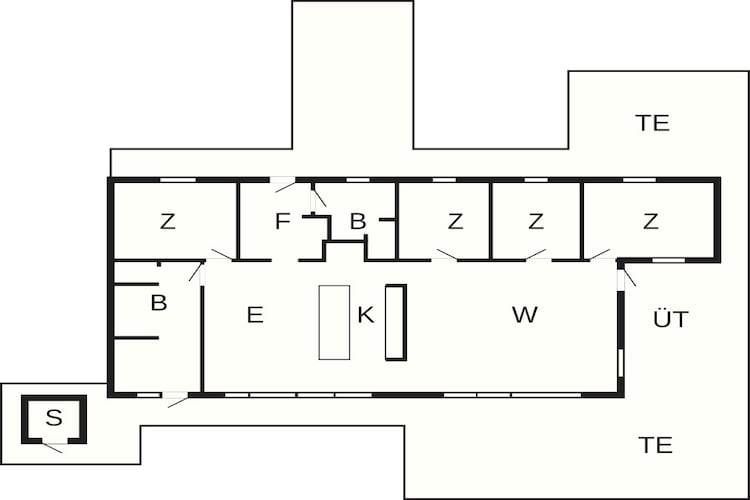 5 sterren vakantie huis in Ørsted-Plattegrond