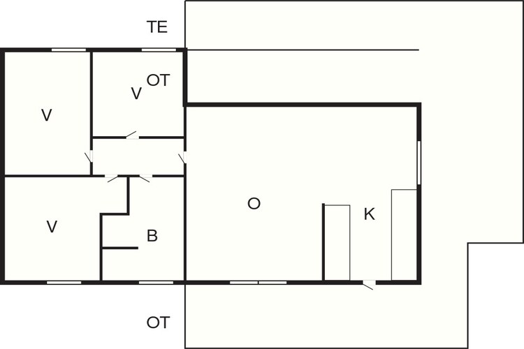 6 Personen vakantie huis in Juelsminde-Plattegrond