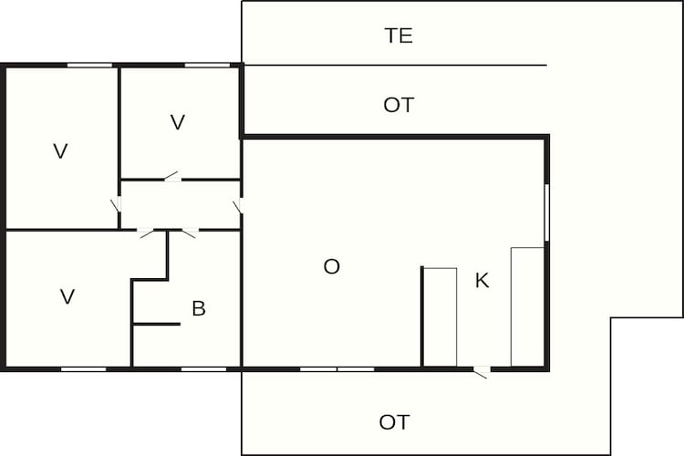 6 Personen vakantie huis in Juelsminde-Plattegrond
