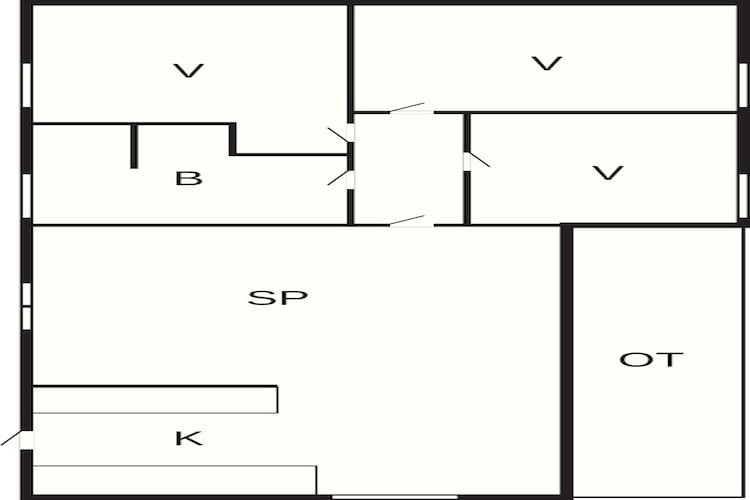 6 Personen vakantie huis in Juelsminde-Plattegrond